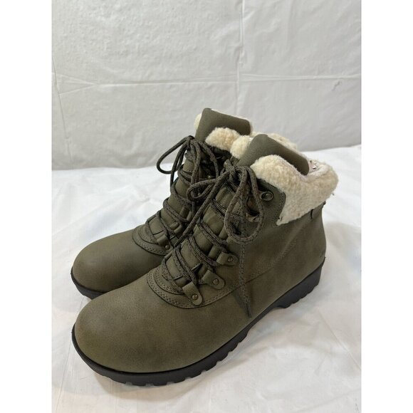JBU Women’s RedRock W.P Fashion Boot Olive  size 9 new - Picture 3 of 15